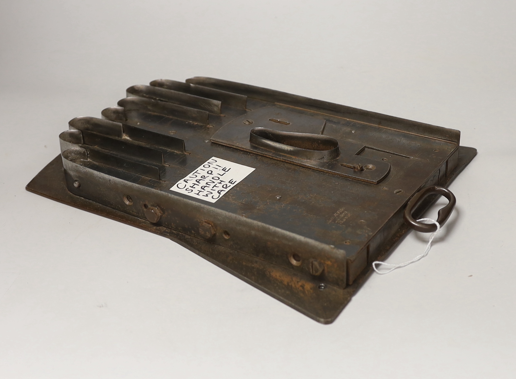 A Hallett & Son glove mould cutter